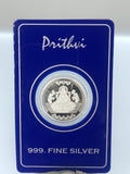 Laxmi Silver Coin with Sri engraved on the back | 