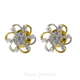 0.62CT Daisy Diamond Stud Earrings Set in 18K Yellow Gold | .62CT Daisy Diamond Stud Earrings Set in 18K Yellow Gold for women. Beautiful hand crafted floral...