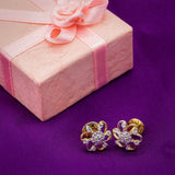 0.62CT Daisy Diamond Stud Earrings Set in 18K Yellow Gold | .62CT Daisy Diamond Stud Earrings Set in 18K Yellow Gold for women. Beautiful hand crafted floral...