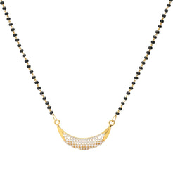 22K Gold Simple Mangalsutra Chain Necklace