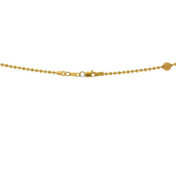 22K Yellow Gold Glittering Chain, Length 16inches | 


Looking for everyday necklace options that not only feels comfortable against your skin but lo...