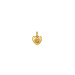 22K Gold Mahira "G" Pendant