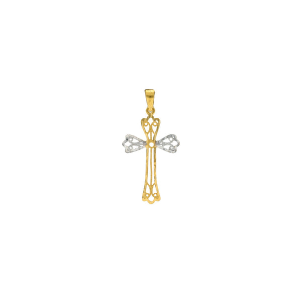 22K Yellow & White Gold Divinity Cross Pendant | 


This gorgeous 22K gold cross's elegant design makes this 22k gold pendant perfect for both men...