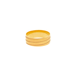 22K Yellow Gold Victory Ring