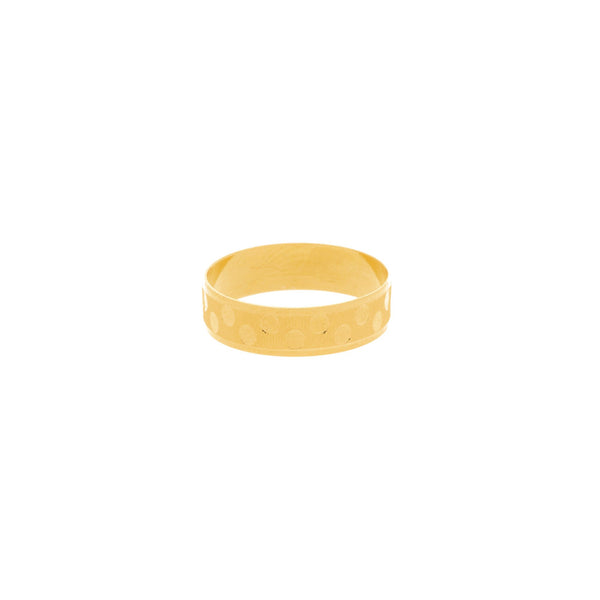 22K Gold Artisanal Dot Ring | 


The 22K Gold Artisanal Dot Ring from Virani Jewelers has a fun design that makes this ring per...