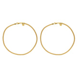 22K Yellow Gold Double Link Anklets Set of 2 | 


Dress up your everyday ensembles with the feminine touches of this 22K multi tone gold double ...