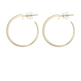 Minimalist 0.3 CT Diamond Hoop Earringd Set in 14K Yellow Gold | Minimalist 0.3 CT Diamond Hoop Earrings Set in 14K Yellow Gold for Women. Gold weight is 4.7grams...