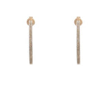 Minimalist 0.3 CT Diamond Hoop Earringd Set in 14K Yellow Gold | Minimalist 0.3 CT Diamond Hoop Earrings Set in 14K Yellow Gold for Women. Gold weight is 4.7grams...