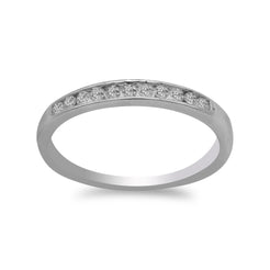 14K White Gold Diamond Ring