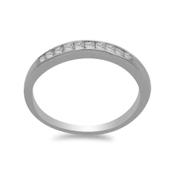 14K White Gold Diamond Ring