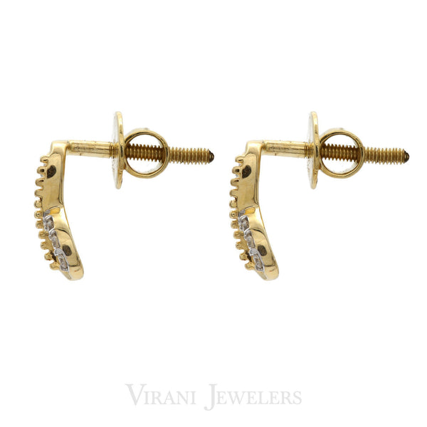 0.16CT Diamond Infinity Pendant & Earrings Set in 18K Yellow Gold | 0.16CT Diamond Infinity Pendant & Earrings Set in 18K Yellow Gold for women. Classic inifinit...