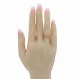 Minimalist 0.24 CT Twisting Diamond Ring in 14k Yellow Gold | Minimalist 0.24 c.t. Twisting Diamond Ring in 14k Yellow Gold for women. Gold weight is 2.1 grams...