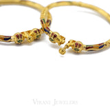 22K Gold 2 Piece Baby Bangles | 