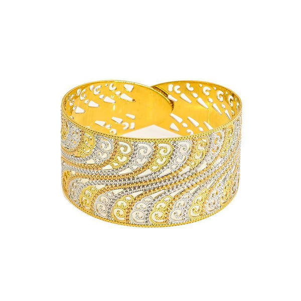 22K Gold 1 Piece Bangle | 
