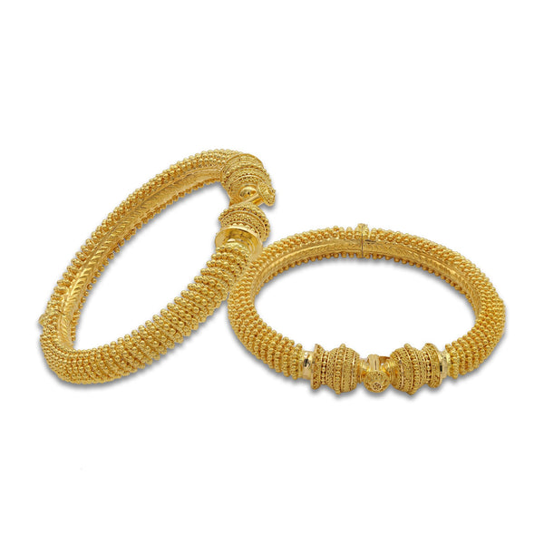 22K Gold 2 Piece Bangles | 