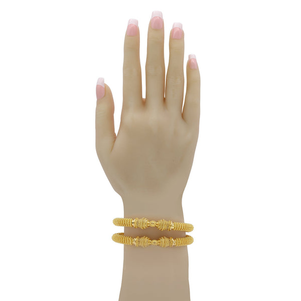 22K Gold 2 Piece Bangles | 