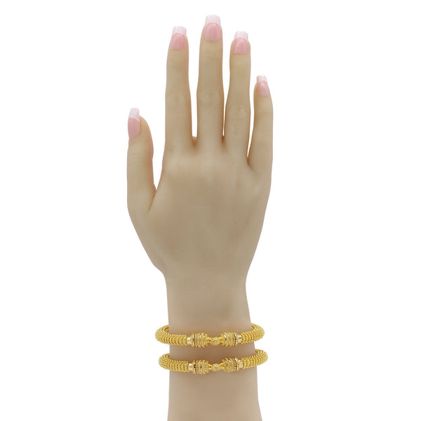 22K Gold 2 Piece Bangles | 