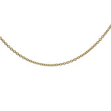 18K Yellow Gold Classic Curb Link Chain Necklace | 18K Yellow Gold Classic Curb Link Chain Necklace. Classic gold chain necklace with a total weight...