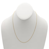 18K Yellow Gold Classic Curb Link Chain Necklace | 18K Yellow Gold Classic Curb Link Chain Necklace. Classic gold chain necklace with a total weight...