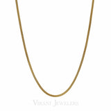 22K Yellow Gold Popcorn Link Classic Chain Necklace for Men | 22K Yellow Gold Popcorn Link Classic Chain Necklace for Men. A thick classic gold necklace for me...
