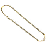 18K Yellow Gold Diamond Mangalsutra Necklace W/ 0.34ct VS-SI Diamonds |  18K Yellow Gold Diamond Mangalsutra Necklace W/ 0.34ct VS-SI Diamonds for women. This beautiful ...