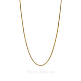 22K Gold Men's Chain | Add class and sophistication to any outfit with this men’s 22K gold chain from Virani Jewelers!Fe...