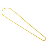 22K Yellow Gold Men's Chain W/ Double Curb Link | Add a classic touch of gold to any outfit with this double curb link chain from Virani Jewelers!F...