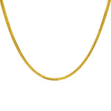 22K Yellow Gold Chain W/ Anchor & Ball Bead Links, 22 Inches | For a statement look, you need a unique piece to truly add texture, like this 22K yellow gold cha...