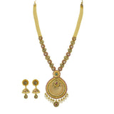 22K Gold Necklace and Earrings Set | 22K Gold Necklace and Earrings Set
100x61mm pendant,2.00mm chain. 45x19mm Earring. Necklace 117.4...