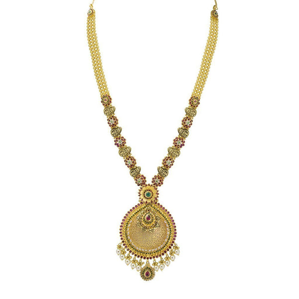 22K Gold Necklace and Earrings Set | 22K Gold Necklace and Earrings Set
100x61mm pendant,2.00mm chain. 45x19mm Earring. Necklace 117.4...