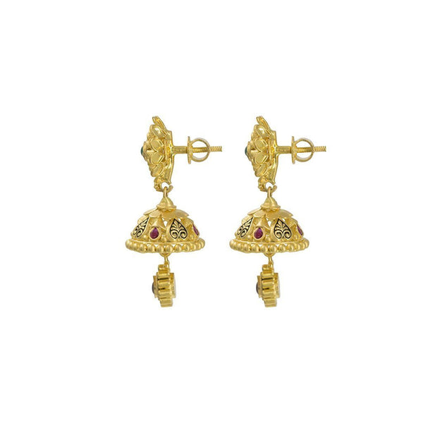 22K Gold Necklace and Earrings Set | 22K Gold Necklace and Earrings Set
100x61mm pendant,2.00mm chain. 45x19mm Earring. Necklace 117.4...