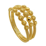 22K Yellow Gold Connected Stackable Gold Ring | 22K Yellow Gold Connected Stackable Gold Ring for women is the perfect on trend piece. Provides a...