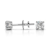 14k White Gold Round Cut Diamond Solitaire Earrings | A beautiful pair of Solitaire Diamond Studs. Total weight of 2.0 ct.



Price given based on VS ...